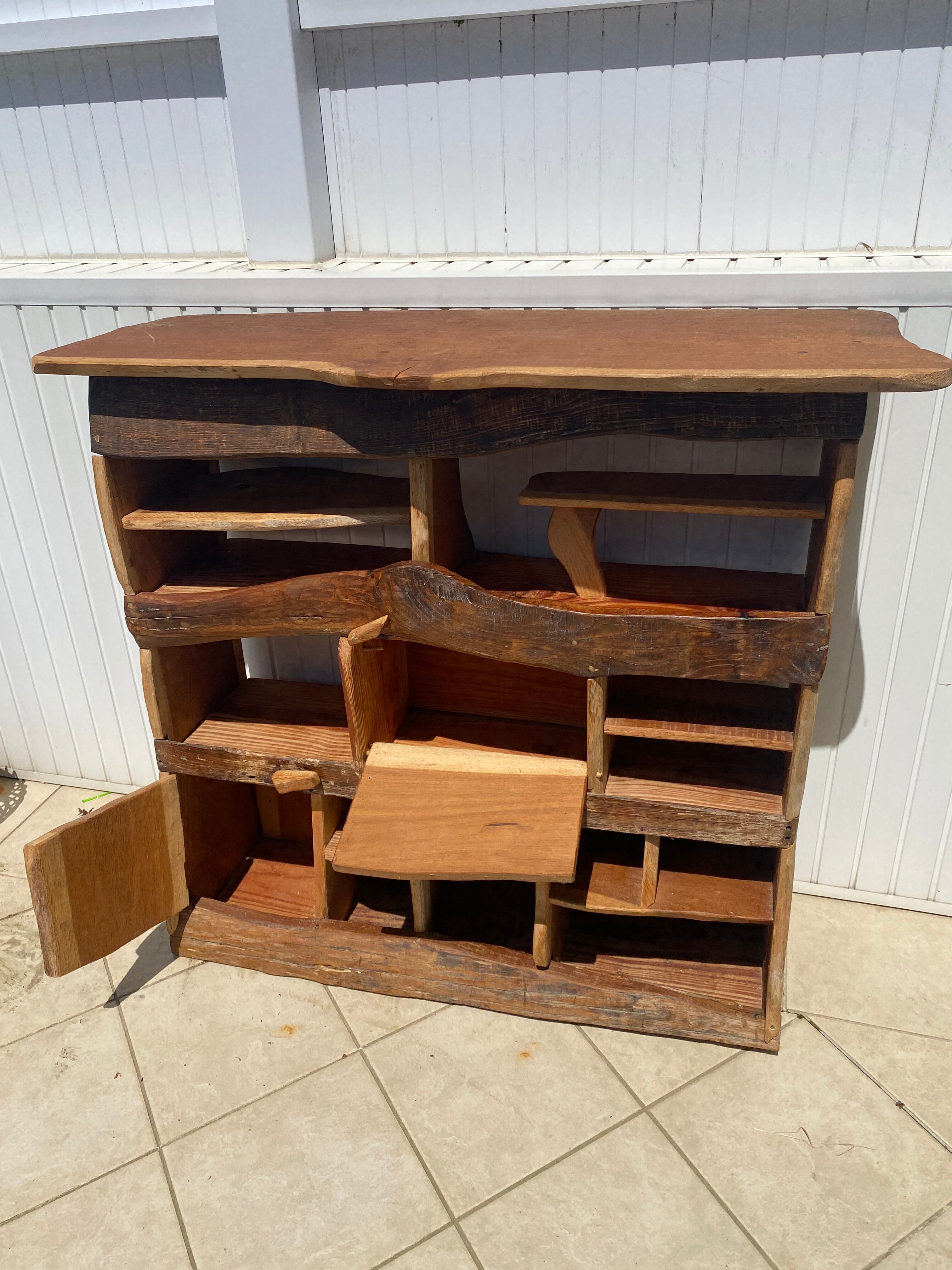 Brutalist chalet bar buffet furniture