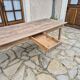Antique oak farmhouse table