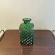 Carafe vintage en verre vert