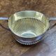 English silver-plated sugar bowl, early 20th century