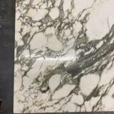 Marble coffee table Arabescato 70s