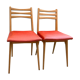 1960s skai compass leg chairs
