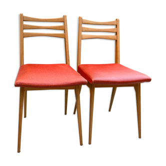 Skaï compass foot chairs 1960