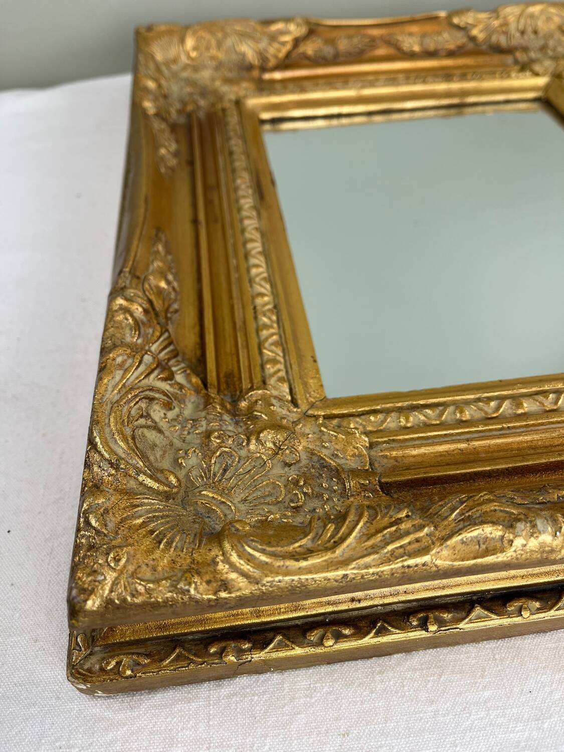 Miroir doré Napoléon III – fin XIXe siècle