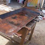 Industrial garage cast iron sink