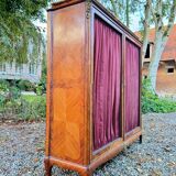 Crystal Staircase Marquetry Library Stamped 19th Century