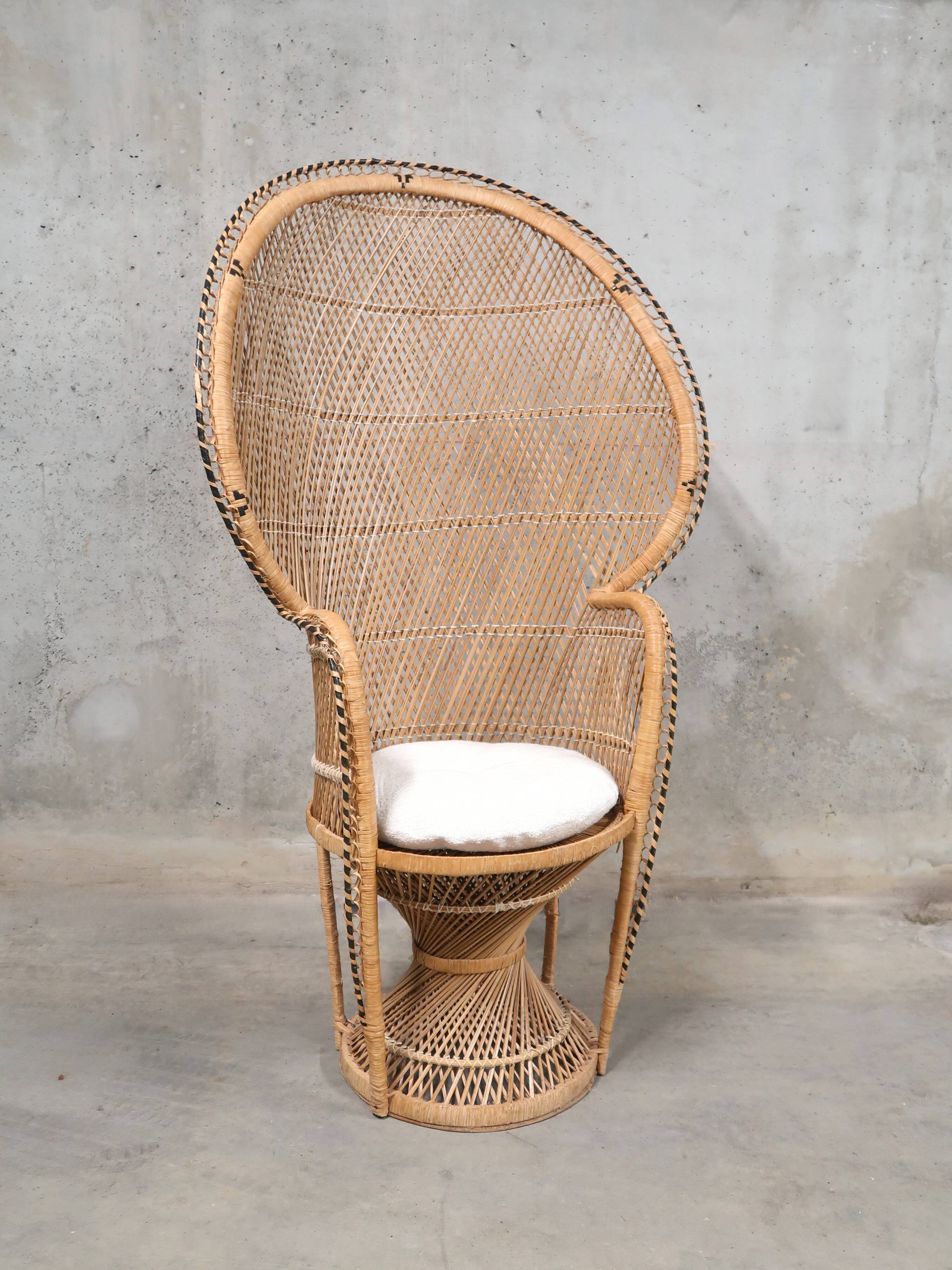 Emmanuel rattan armchair 60