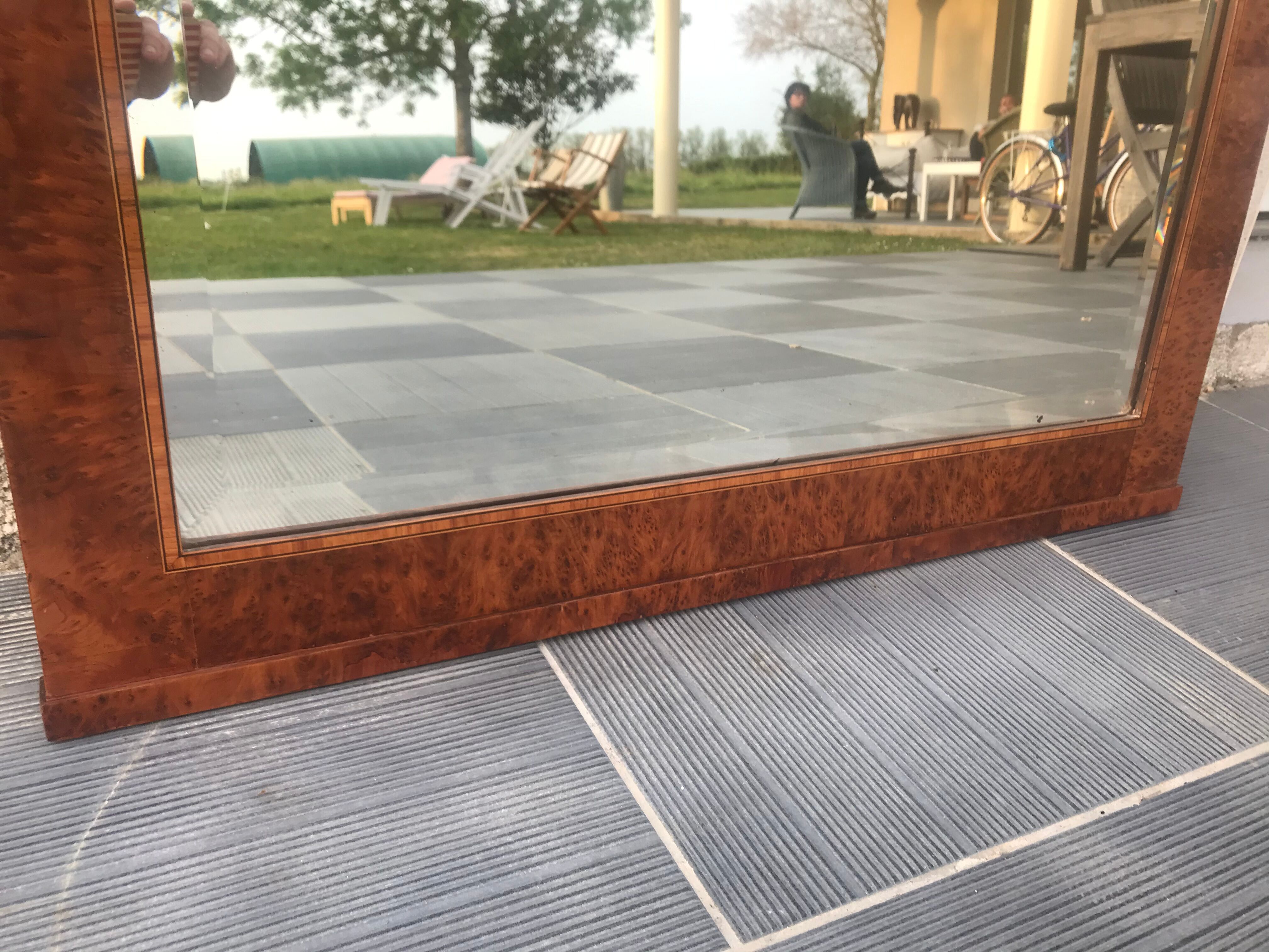 Art Deco period mirror  84x136cm