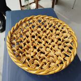 Vintage ceramic fruit basket
