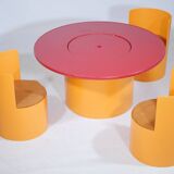 1960s Space Age Children's Set Table Chairs