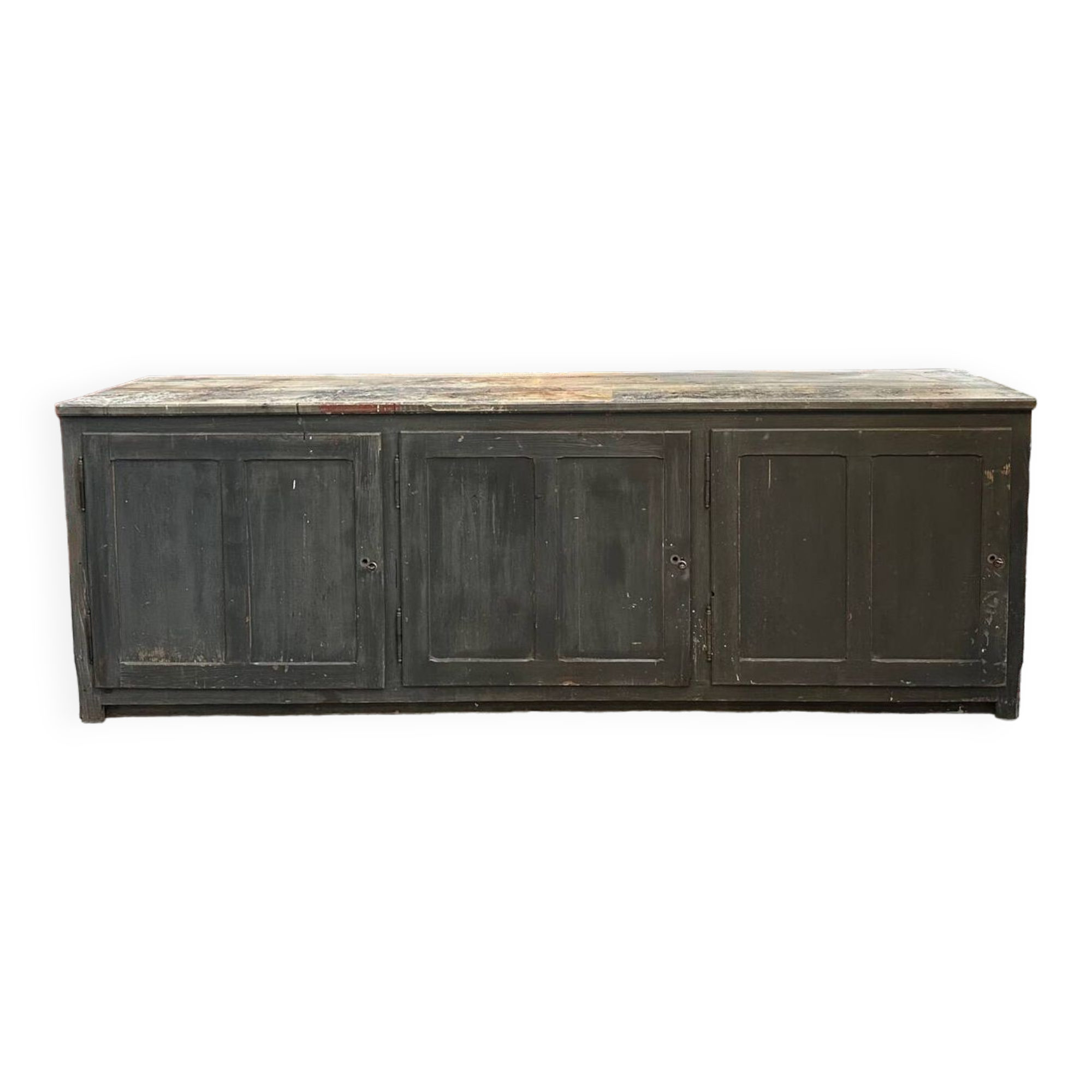 Large 20th century workshop furniture