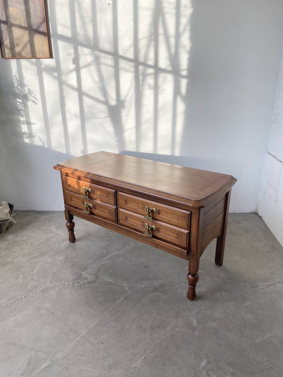 Guillerme and Chambron oak chest of drawers