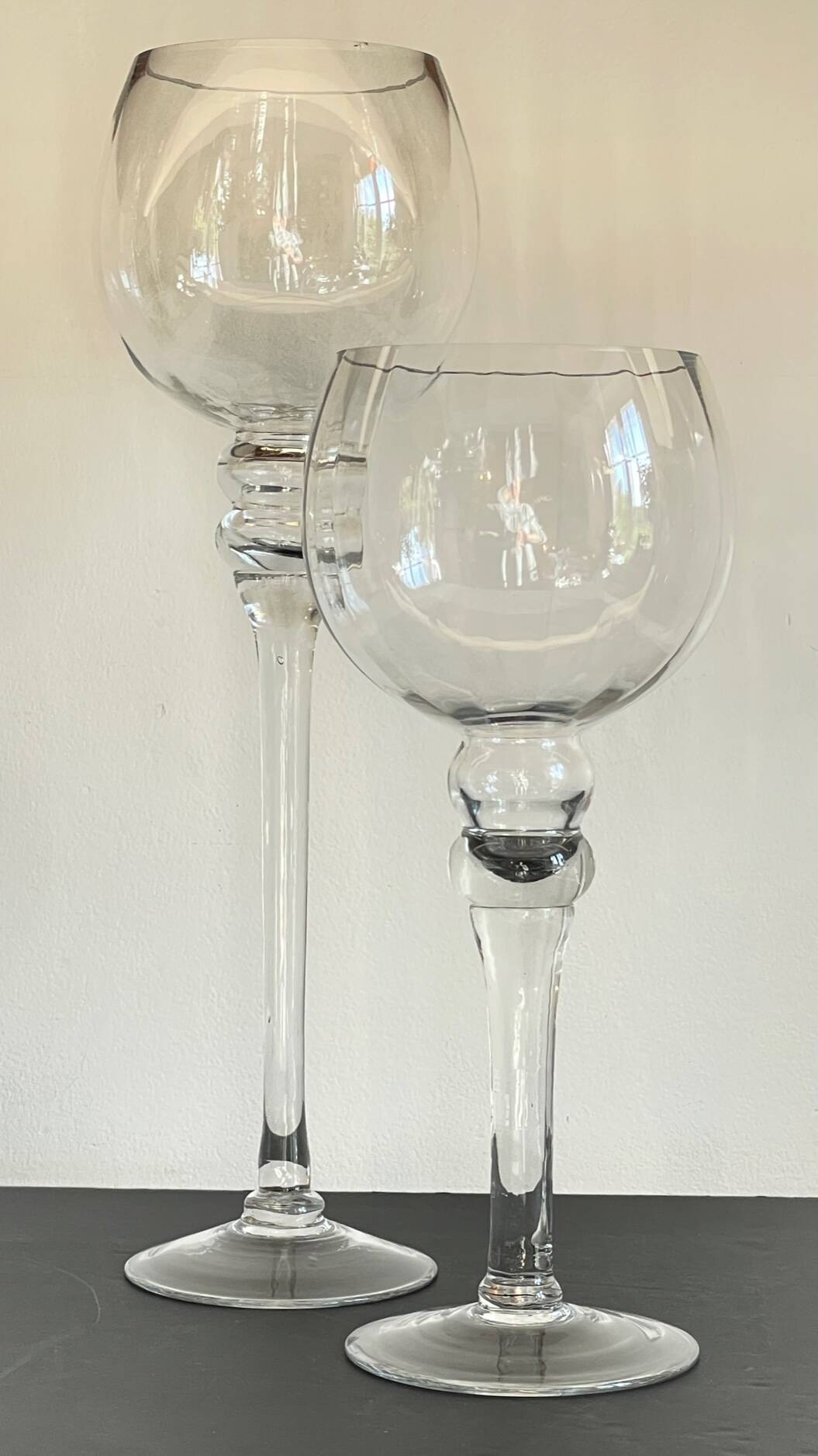 Bougeoirs xl crystal vintage candle holders