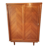 Armoire vintage porte coulissante
