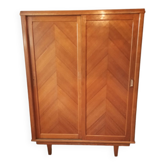 Armoire vintage porte coulissante