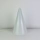 Lampe conique Teepee SCE, verre blanc, design