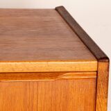 Commode Danoise 4 tiroirs en teck par Henning Jørgensen pour Fredericia.