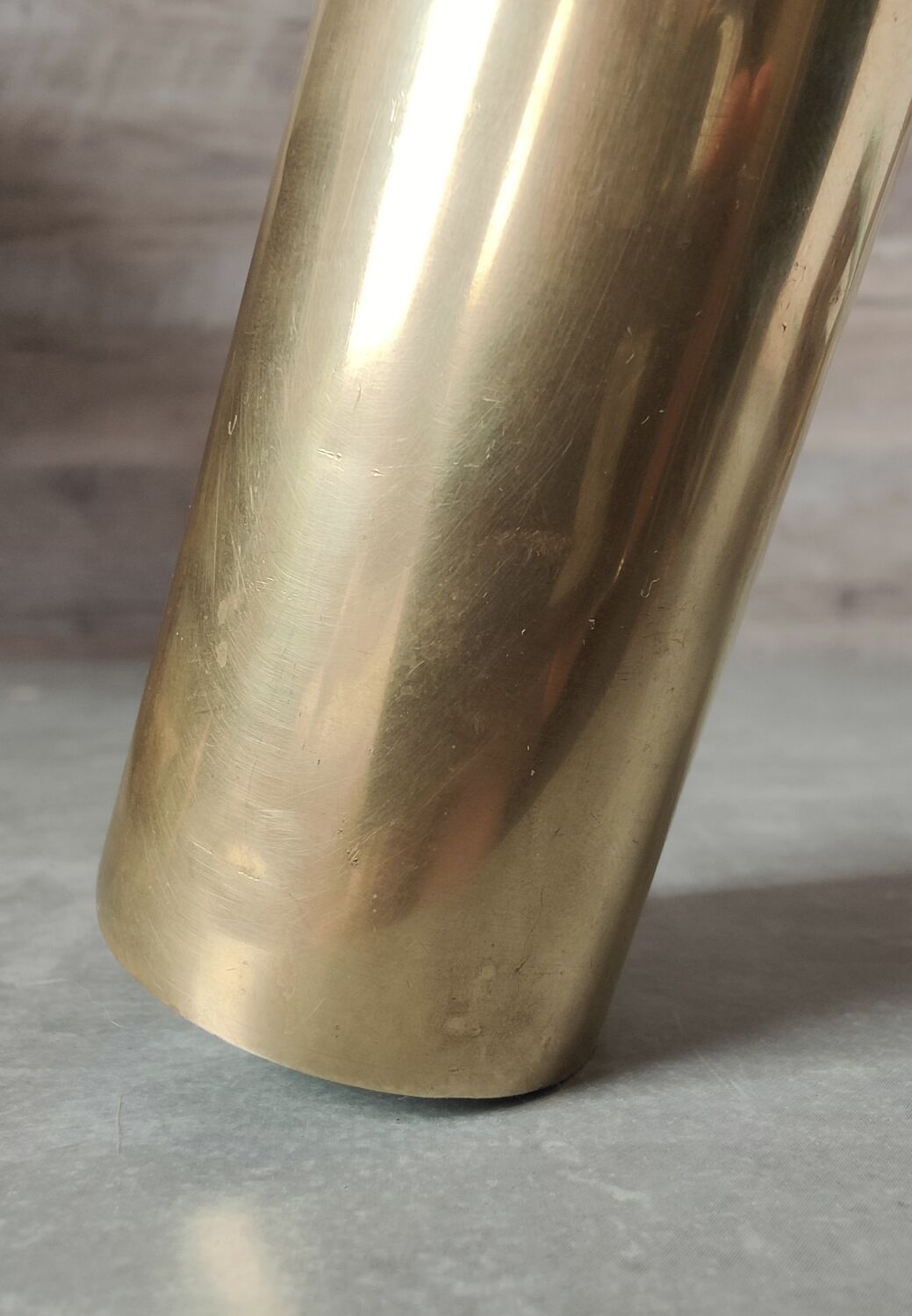 Brass candle holder