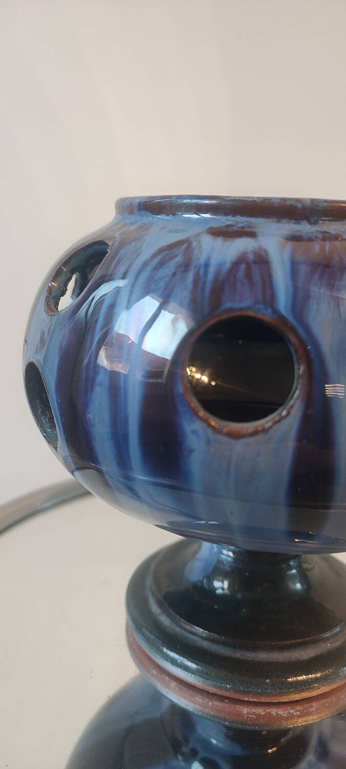Vintage ceramic crocus pot
