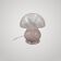 Vintage Murano glass mushroom lamp, Italy 1970.