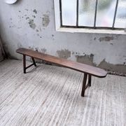 Banc de ferme chêne 1950
