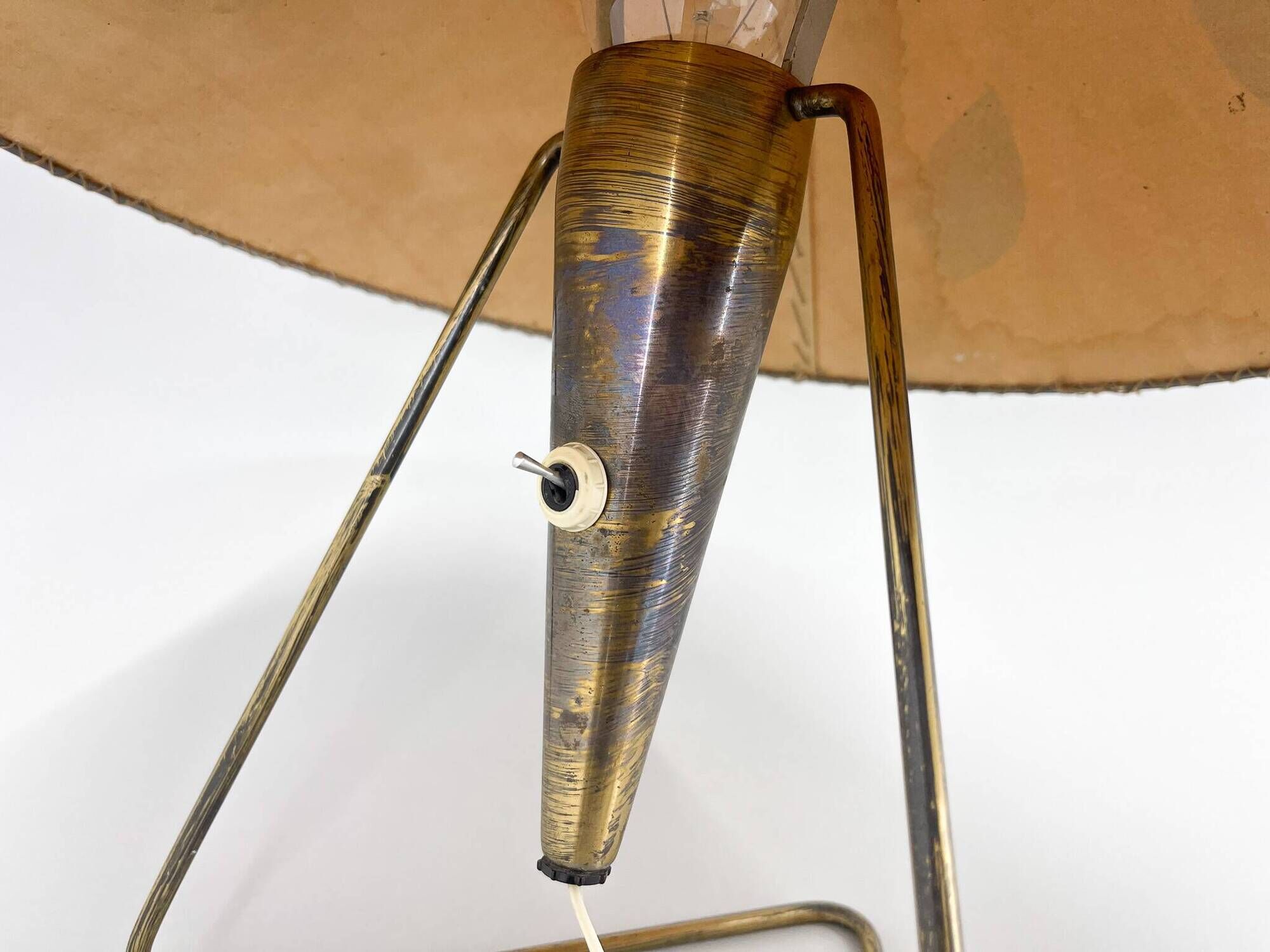 Large Rare Table or Wall Lamp by Helena Frantova for OKOLO, Czechoslovakia, 1950's