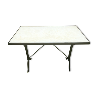 Table de bistrot pied fonte