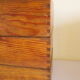 Old lockers wooden tenon mortise Assembly numbered 29,30,36 - 1950s - set of 3