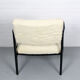Set of 2 vintage armchairs with merino wool upholstery