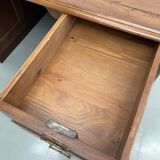 1950s walnut counter or desk