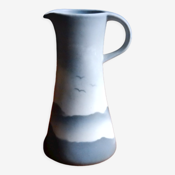 Vase pichet Virebent en porcelaine