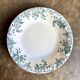 Plat rond creux St Amand & Hamage en terre de fer, service "Campanule"