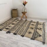 Handmade Moroccan Berber carpet 223 x 143 CM