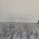 Pair of 19th century wrought iron garden chairs