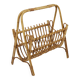 Porte-revues en bambou rotin style Franco Albini, Italie, années 1950