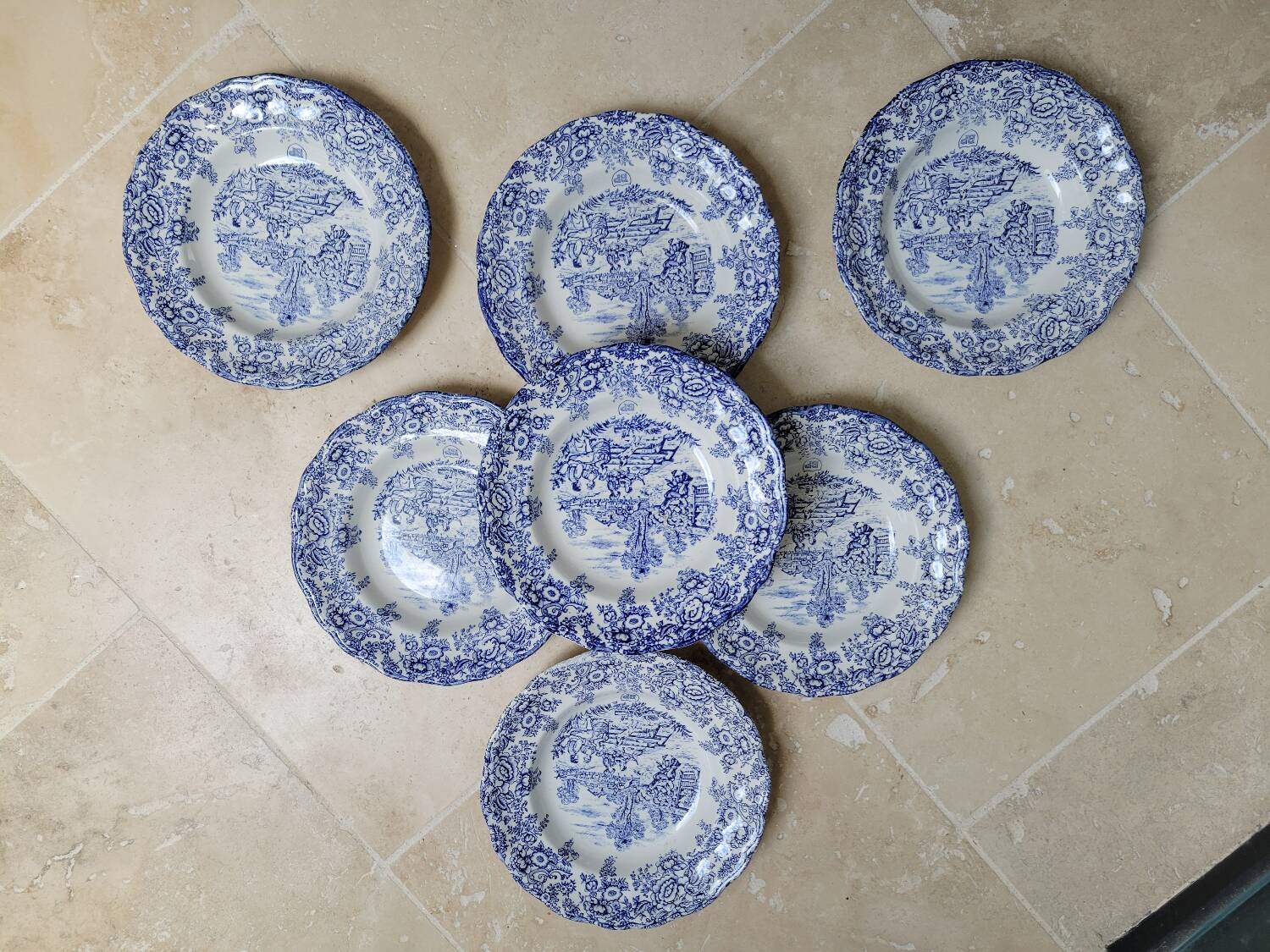 English soup plates