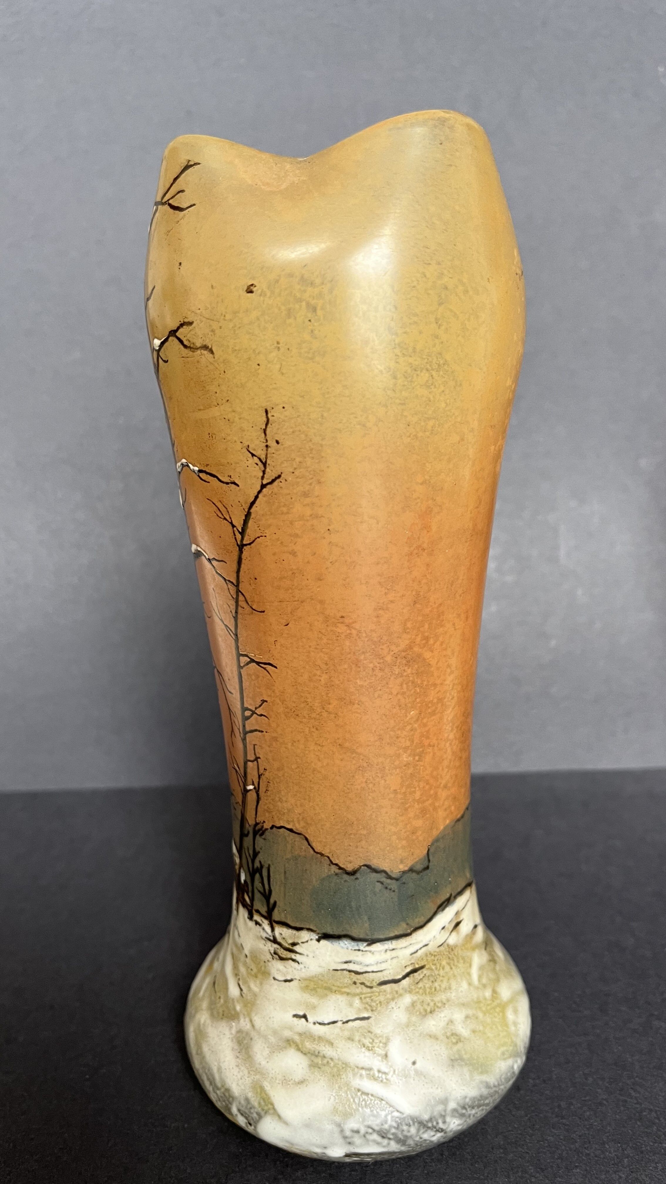 Pair of Legras vases