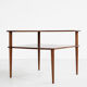 Midcentury corner table in teak by Hvidt & Mølgaard for Cado 1960