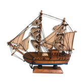 Old trade boat model