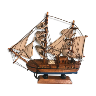 Maquette vieux bateau de commerce