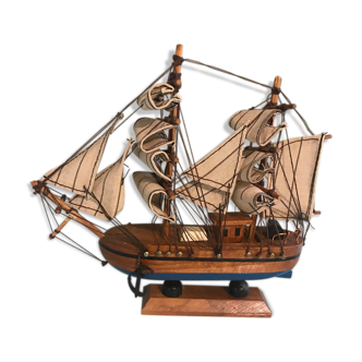 Old trade boat model
