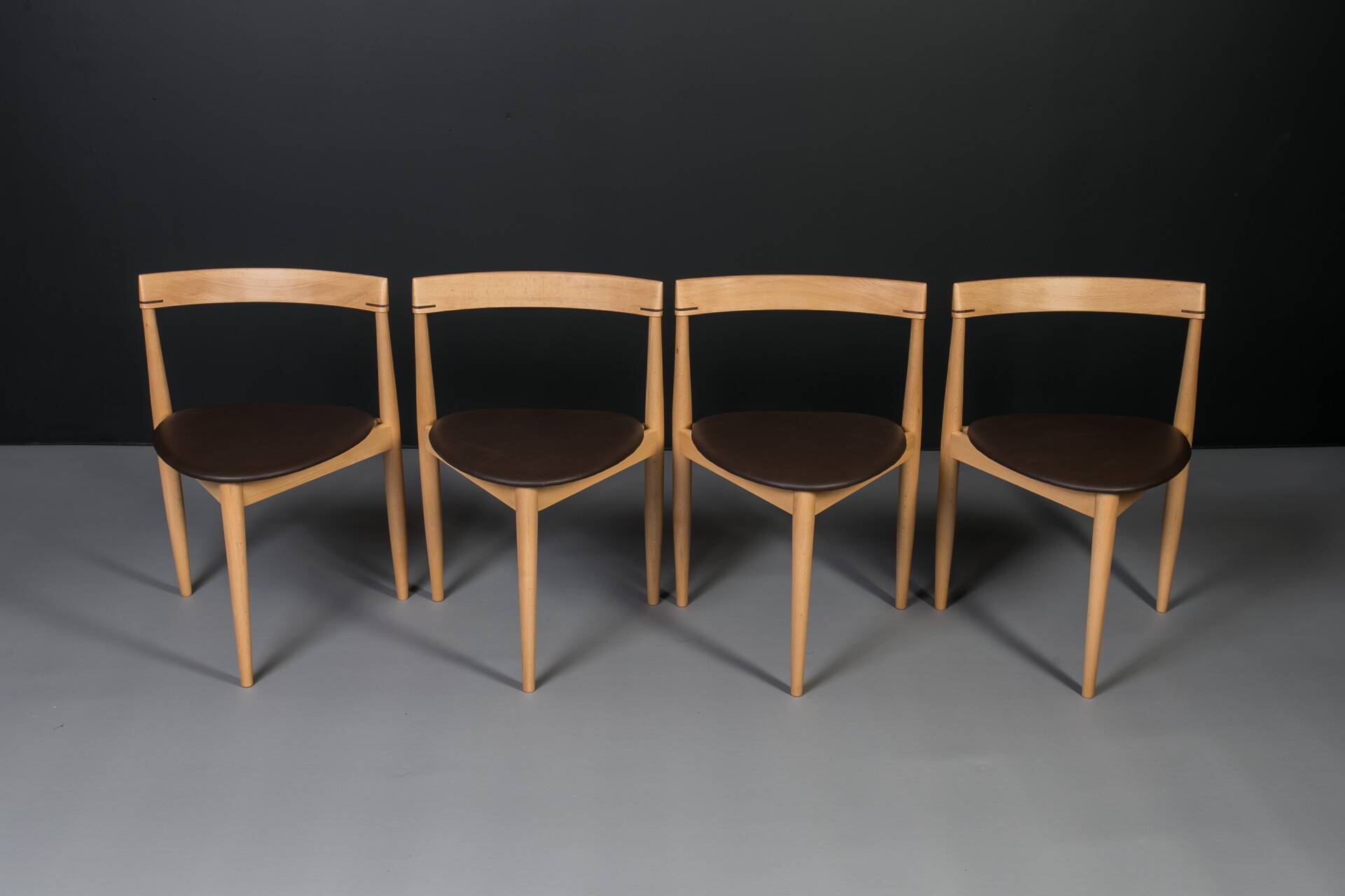 Dining Set in the Style of Hans Olsen, Danish Design, 1950s