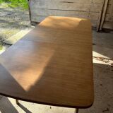 Dining table vintage compass legs