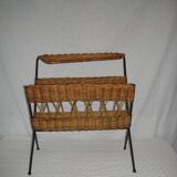 Magazine holder and tablet from the 50s