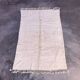 Moroccan rug Beni M'Rirt white - 177 x 264 cm