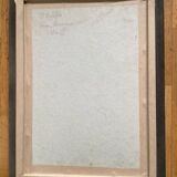 Oil painting on canvas signed dimensions: height -57cm- width -41 cm-