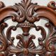 Napoleon III period armchair in carved mahogany, 19th century.