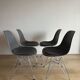 Lot 4 chaises Eames DSR Vitra originales – avec coussin
