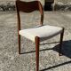Lot of 6 teak chairs by Niels Otto Møller model 71.