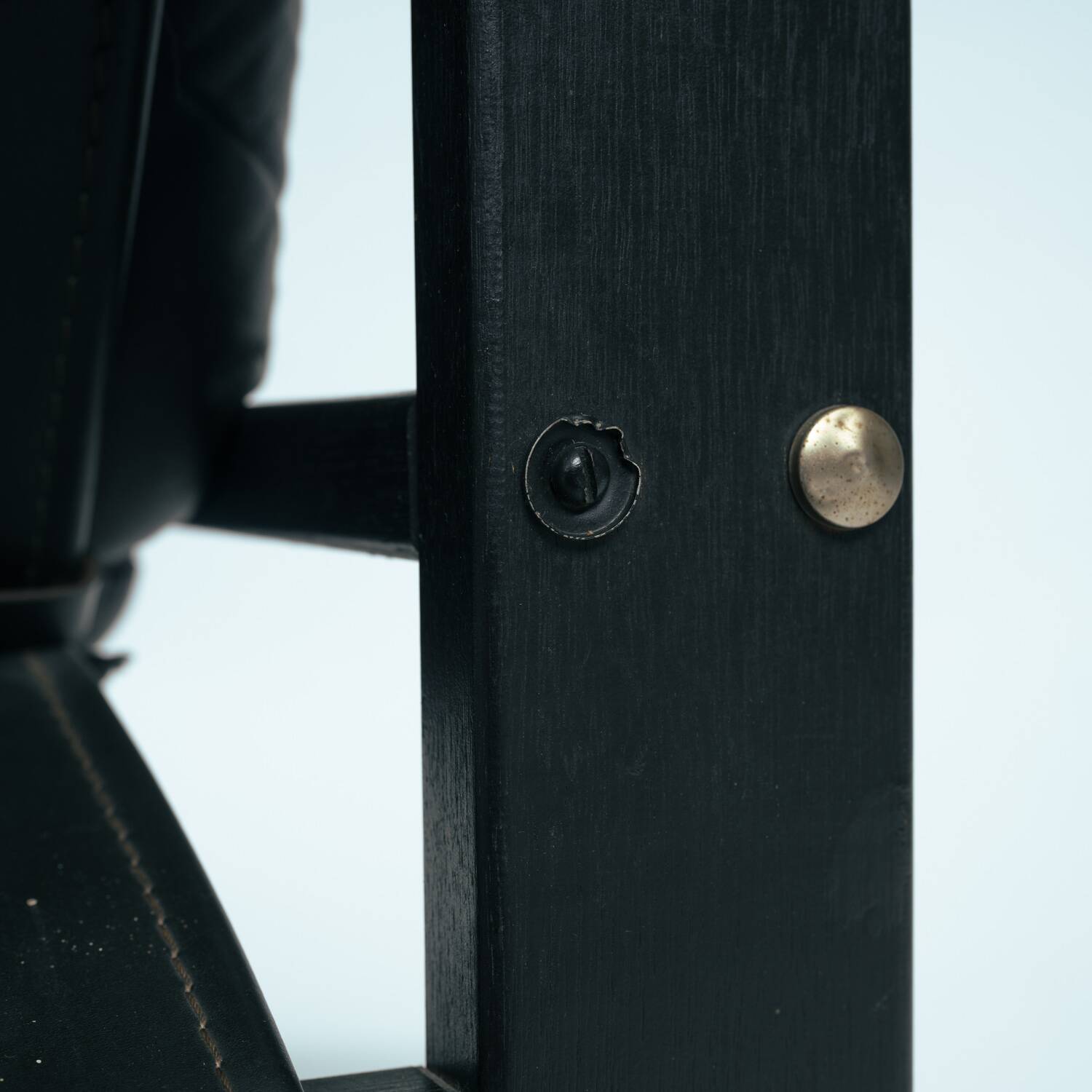 Chaises longues brutalistes avec repos-pieds de Sonja Wasseur, années 1970